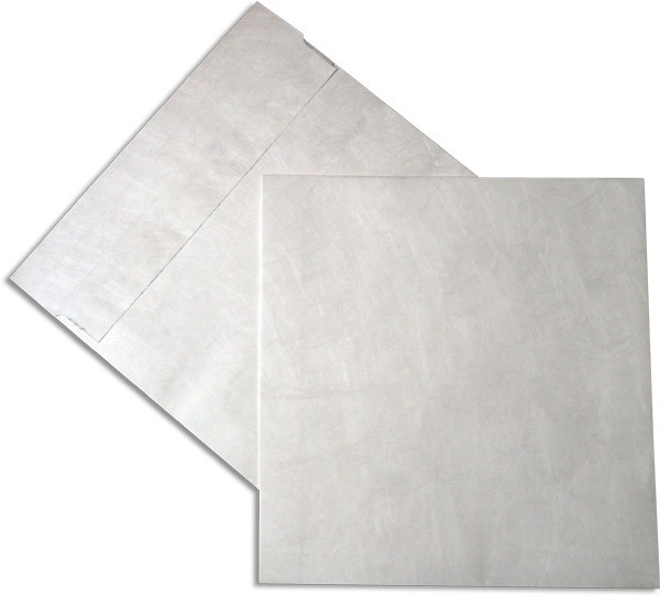 Tyvek Faltentaschen Haftstreifen Öffnung Schmalseite Weiss 326x318 mm Ordnerpack